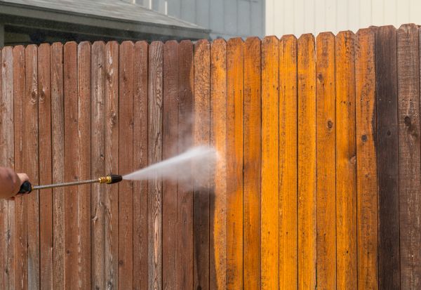 Fence Power Washing in North Fort Myers