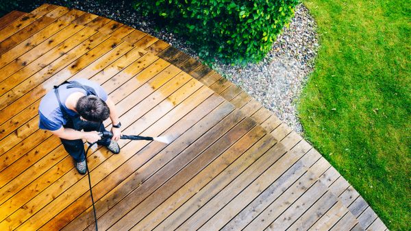 Deck Pressure Cleaning in North Fort Myers