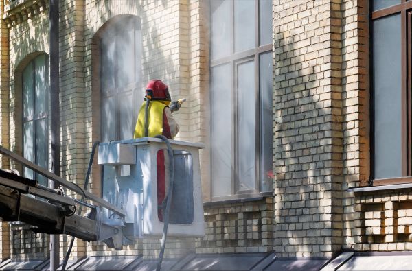 Brick Facade Cleaning in North Fort Myers
