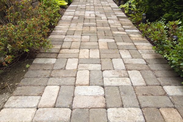 Paver Walkway Cleaning in North Fort Myers
