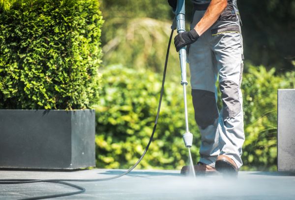 Patio Concrete Cleaning in North Fort Myers