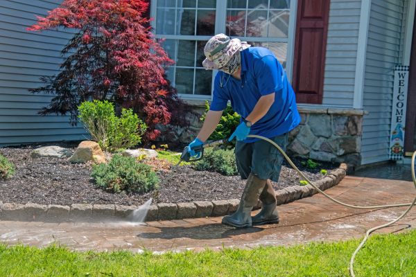 Brick Walkway Cleaning in North Fort Myers